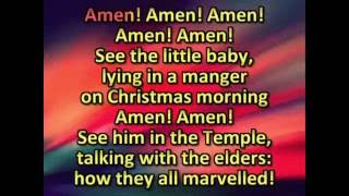 Amen with lyrics [upl. by Nekcarb]