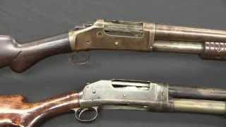 Winchester 1893 amp 1897 Pump Shotguns [upl. by Severson810]