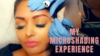 MICROSHADING EYEBROWS EXPERIENCE [upl. by Jane]