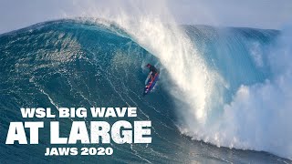 WSL Big Wave At Large JAWS 2020  MASSIVE BARRELS INSANE WIPEOUTS [upl. by Onailime]