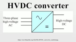 HVDC converter [upl. by Tiphany]