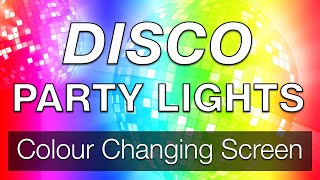 The Best DISCO PARTY lights MIXED EFFECTS RGB [upl. by Sitrik]