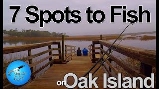 7 Spots to Fish on Oak island [upl. by Hendrickson99]