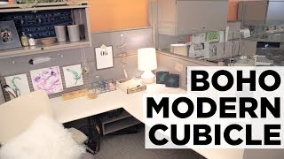 NatureInspired Cubicle Makeover  HGTV [upl. by Lacagnia]