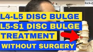 L4L5 and L5S1 Discs Bulge Treatment without Surgery  Chiropractor in Vaughan Dr Walter Salubro [upl. by Noxid301]