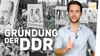 Gründung der Deutschen Demokratischen Republik DDR  Geschichte [upl. by Robbi]