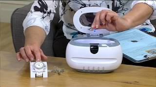 Innovations Ultrasonic Jewellery Cleaner [upl. by Irreg]