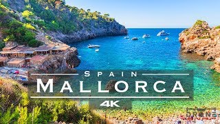 Mallorca Spain 🇪🇸  by drone 4K [upl. by Ahsenra195]