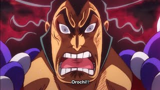 Oden Attempts To Kill Orochi  One Piece [upl. by Eidua220]