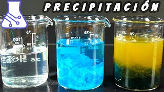 Reacciones de Precipitación Experimento de Química [upl. by Treva]