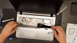 Hp probook 450 g3 full disassembly [upl. by Eener]