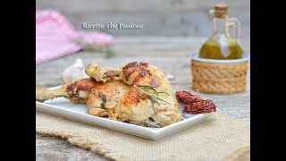 Cosce di pollo in padella  Ricette che Passione [upl. by Dittman]