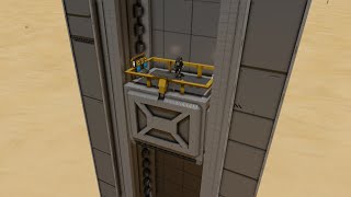 Gear Elevator  Space Engineers [upl. by Sheila533]