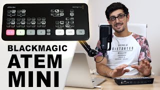 Blackmagic ATEM MINI How to setup and LIVE STREAM in HD [upl. by Eisle]