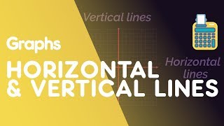 Horizontal amp Vertical Lines  Graphs  Maths  FuseSchool [upl. by Bogoch469]