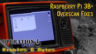 Raspberry Pi Manually Adjusting Overscan Settings [upl. by Neemsaj288]