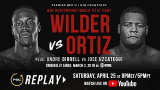 PBC Replay Wilder vs Ortiz 1  Full Televised Fight Card [upl. by Sidran376]