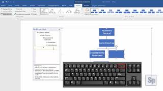 Crear un organigrama en Word [upl. by Neemsaj]