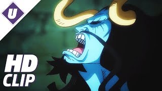 One Piece  Kaido Transforms  Official Clip  English Sub [upl. by Ahsiryt]