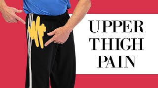 Upper Thigh Leg Pain From Pinched Femoral Nerve or Meralgie Paresthetica SelfTest amp Fix [upl. by Nerha]