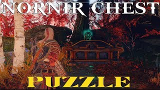 God Of War Nornir Chest Puzzle  Freyas Sanctuary [upl. by Nyrad]