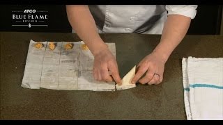 How To Make Phyllo Triangles [upl. by Oswal]