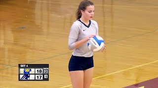 Champlin Park vs Eagan Girls High School Volleyball State [upl. by Ahsenar]