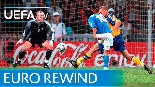 EURO 2000 highlights Italy 21 Sweden [upl. by Olin861]