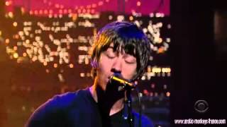 Arctic Monkeys  Fluorescent Adolescent Live at David Letterman [upl. by Ahsatan]