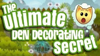 THE BIG SECRET TO DEN DECORATING  Animal Jam Den Decorating Tutorial [upl. by Gallard90]