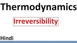 Irreversibility in Hindi Thermodynamics by D Verma Sir [upl. by Cliff]