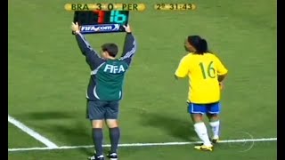 The Day Ronaldinho Substituted amp Changed The Game [upl. by Koosis]