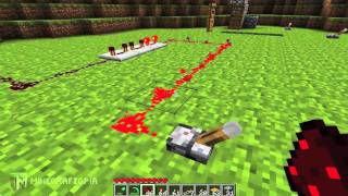 Minecraft Tutorial Basic Redstone Circuits Minecraftopia [upl. by Arac302]