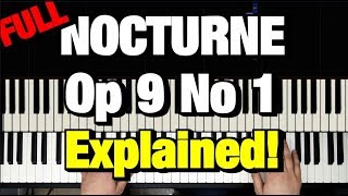 Chopin Nocturnes Piano Tutorials [upl. by Bernie438]