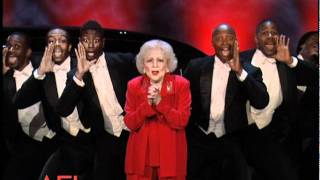 Betty White Surprises Morgan Freeman at the 39th AFI Life Achievement Award [upl. by Richelle823]