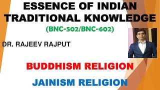 Buddhism Religion  Jainism Religion  BNC502  BNC602  AKTU [upl. by Hulbard]