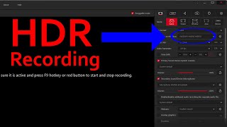 How to record Gameplay or your screen in HDR [upl. by Yren]