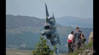 USAF F15c Low Level in the Mach Loop [upl. by Brieta]