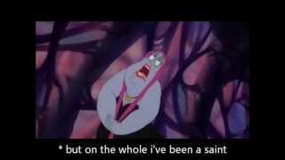 The Little Mermaid  Poor Unfortunate Souls  Lyrics  MrsDisney0 [upl. by Binky]