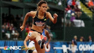 16yearold Sydney McLaughlins spectacular debut at 2016 Olympic Trials  NBC Sports [upl. by Grimaud]