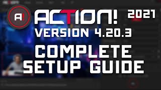 ACTION 4203  Complete Setup Guide  Game Recording amp Streaming 2021 [upl. by Anihtyc]