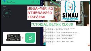 BLYNK ON MEGAWiFi R3 ATmega2560ESP8266 [upl. by Kenna324]