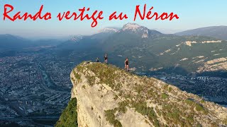 Randonnée vertige traversée des arêtes du Néron en Chartreuse Lever du jour sur Grenoble amp Vercors [upl. by Antonetta741]