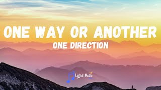 One Direction  One Way Or Another Teenage Kicks Lyrics [upl. by Ennej]