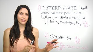 How to Do Implicit Differentiation NancyPi [upl. by Nysilla]