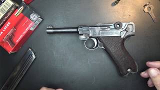 Histoire du Luger P08 9 mm Parabellum 1918 [upl. by Cutlerr]