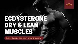 Ecdysterone  Dry amp Lean Muscles  Powerful Subliminal [upl. by Ttocserp427]