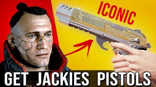 GET JACKIES GUN in Cyberpunk 2077  Iconic Pistol Weapon Location [upl. by Valma]