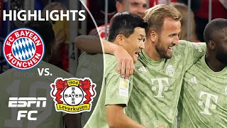 Bayern Munich vs Bayer Leverkusen  Bundesliga Highlights  ESPN FC [upl. by Larue]