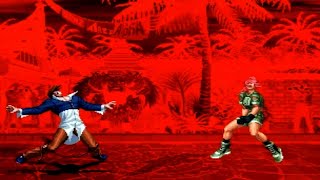 TAS Iori Orochi VS Leona Orochi KoF 97 [upl. by Atikal]